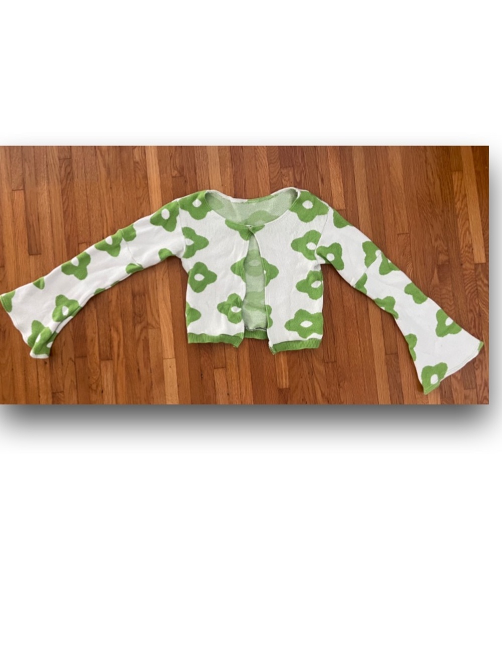 Whimsical Floral Cardigan • XL
